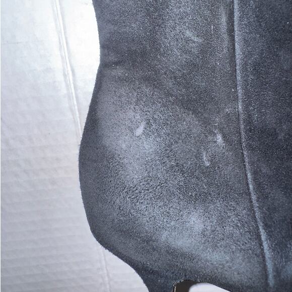 Larroudé Mini Kate in Black Suede 3 inch Heel - Picture 12 of 16